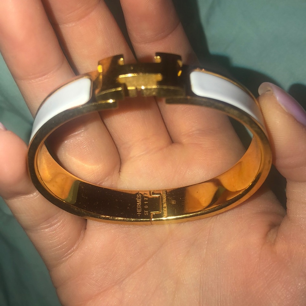 Hermès clic H link bracelet. Size PM - Picture 2 of 5